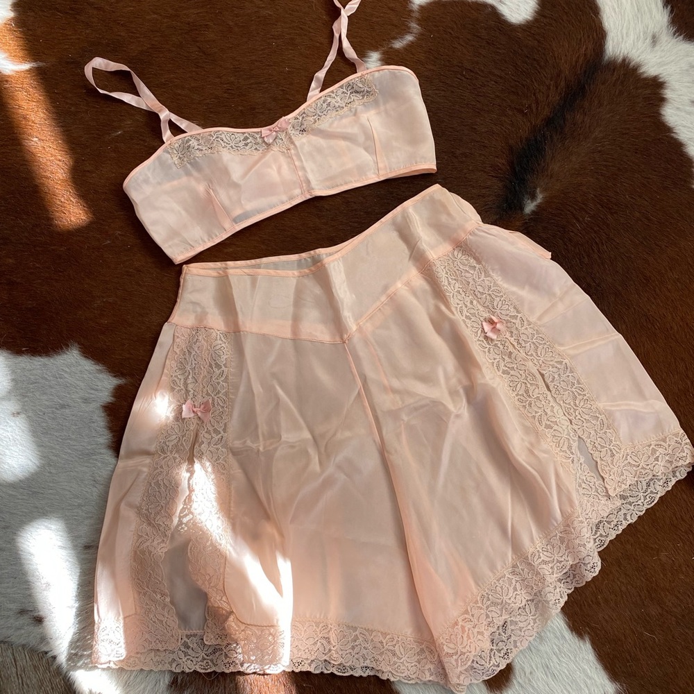 Vintage lingerie set